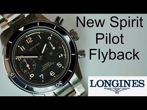 Видео: Новые часы Longines Spirit Pilot Flyback