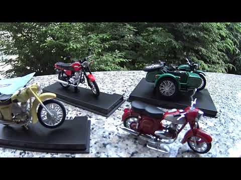 Видео: Модельки Мотоциклов СССР /  1 : 24 /