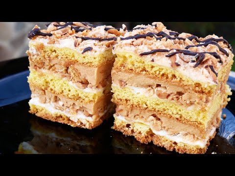 Видео: ТОЙ САМИЙ💥Смачний ПЛЯЦОК з дитинства "АРАХІСОВИЙ"🤩 Торт Горіховий з Безе і Згущенкою!