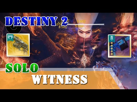 Видео: Соло свидетель Destiny 2 Грань Спасения QHD