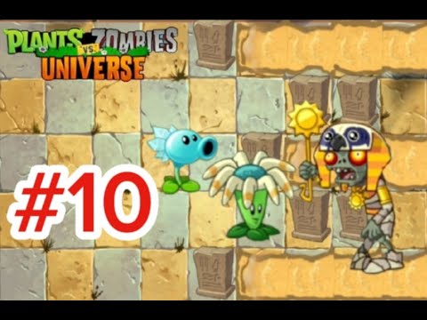 Видео: Багнутый Египет! Plants vs zombies Universe #10