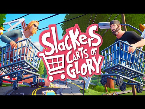 Видео: ЭКСТРЕМАЛЬНЫЕ ГОНКИ НА ДРИФТ ТЕЛЕЖКАХ ★ Slackers Carts of Glory