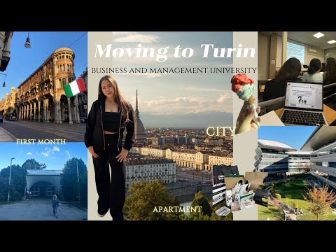 Видео: ПЕРЕЕЗД В ТУРИН 🇮🇹 /UNITO/первый месяц в новом городе/ квартира/ университет бизнеса / шоппинг