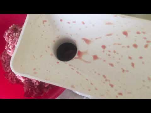 Видео: Мясорубка Хозяюшка МЭБ-01 Пензмаш обзор 2 , производительность.