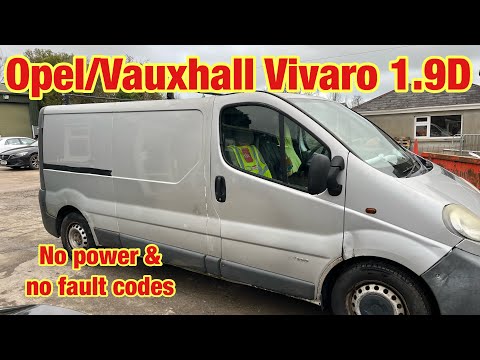 Видео: 1.9D Vivaro, Trafic, Primastar без какой-либо мощности.