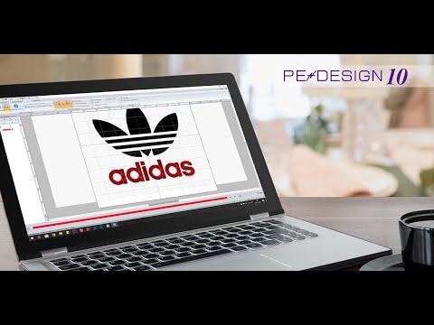 Видео: Уроки PE-Design: Создание надписи в программе