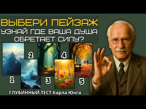 Видео: 👁️ ГДЕ ВАША ДУША ОБРЕТАЕТ СИЛУ? Тест Юнга к вашему месту силы