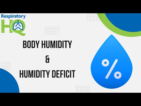 Видео: Влажность тела и дефицит влажности