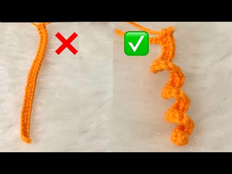 Видео: Техники амигуруми |  Как сделать локоны