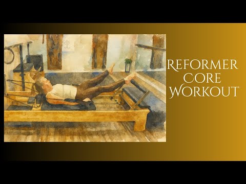 Видео: Тренировка ядра пилатеса на реформере