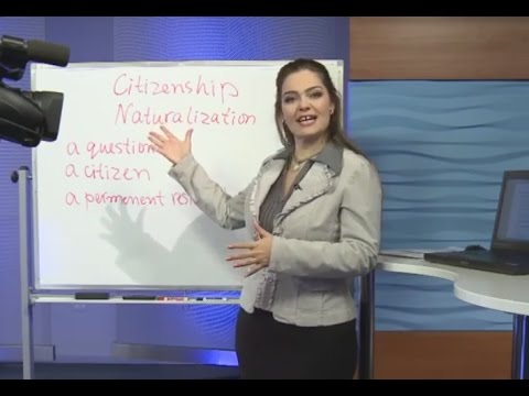 Видео: Гражданство, Citizenship (I част) - Учи английски с Николая, Еп.  8, Сезон 3