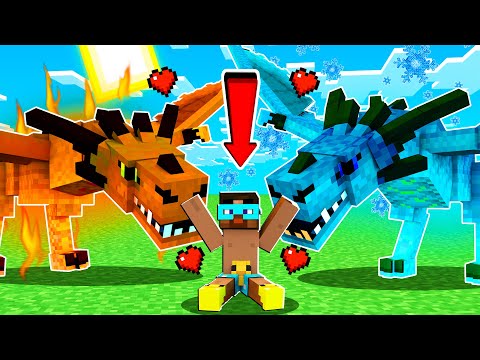 Видео: 😨 Майнкрафт, но В МИРЕ МАГИЧЕСКИХ ДРАКОНОВ! Лёд и пламя