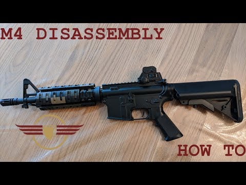 Видео: [КАК СДЕЛАТЬ] Разборка страйкбольного M4CQB, ремонт M4 CM.506, CYMA CM506