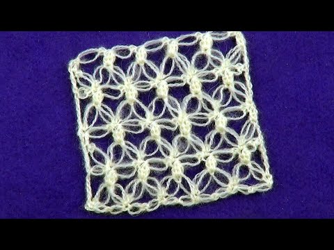 Видео: Узор Нежная паутинка   Pattern Tender cobweb