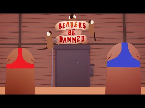 Видео: Превратились с девушкой в бобров. beavers be damned