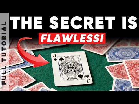 Видео: Самостоятельный карточный фокус, который кажется на 100% случайным… но это не так!