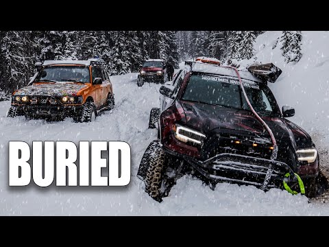 Видео: Снежный кемпинг с @DirtLifestyle в условиях зимней бури и глубокого снега — ПОЛНОЕ СНАРЯЖЕНИЕ