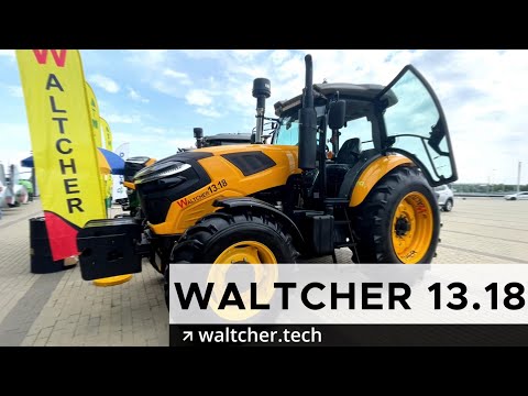 Видео: Обзор трактора WALTCHER 13.18