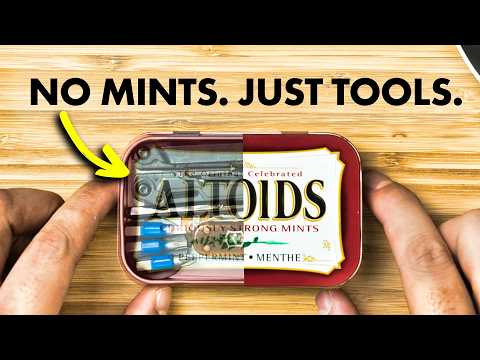 Видео: Мини-набор для ежедневного ношения (помещается в жестяную банку из-под драже Altoids)
