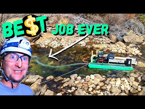 Видео: МНЕ ПЛАТЯТ ЗОЛОТОМ! Под водой 9-5 — Золотоискательство