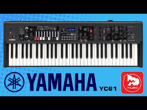 Видео: Yamaha YC61 - сценический синтезатор-орган