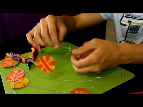 Видео: мастер-класс # 10 - Кинетическая скульптура "Осенний листопад"