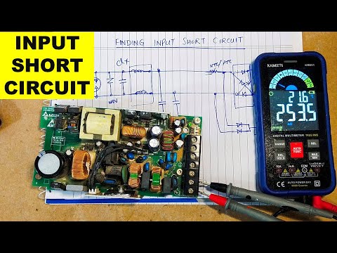Видео: Обнаружение короткого замыкания на входе в SMPS