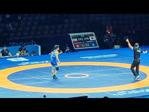 Видео: Амузадхалили ( Иран) - Кийока (Япония), 65 кг, финал. Чемпионат мира 2025 