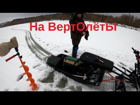 Видео: Рыбалка на Оке/ конец февраля/