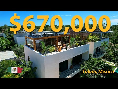 Видео: РОСКОШНАЯ ВИЛЛА В ТУЛУМЕ НА ПРОДАЖУ С НЕВЕРОЯТНЫМ ОАЗИСОМ НА ЗАДНЕМ ДВОРЕ | В НЕСКОЛЬКИХ МИНУТАХ ...