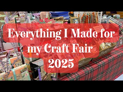 Видео: Сезон ярмарок ремесел 2025 ✨ Все, что я сделала!