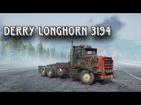 Видео: Derry Longhorn 3194 / Snowrunner / Автомобили из игр
