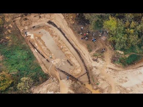 Видео: На Ветлуге раскапывают уникальное речное судно XIX века