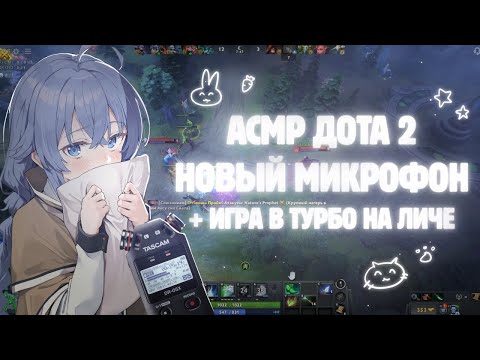 Видео: ASMR DOTA 2 ❤️‍🩹 почему долго не было видео? (близкий шёпот, таппинг)