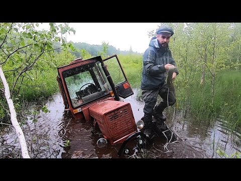 Видео: Колеса от комбайна на Турбо-трактор!