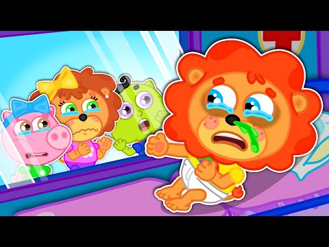 Видео: Маша и Леопольд. Забота о малыше - Мультик для детей - Lion Family на русском