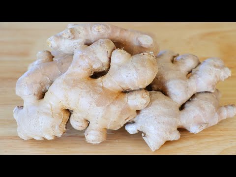 Видео: 4 способа хранить имбирь месяцами. Потрясающие советы для кухни! CiCi Li — Рецепты азиатской дома...