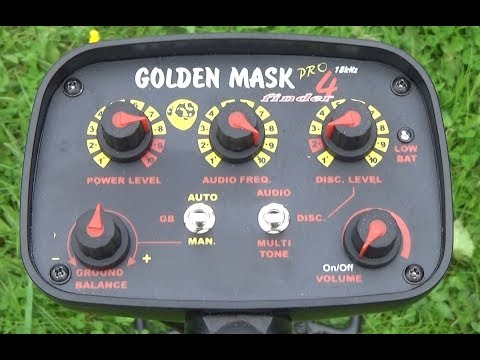 Видео: GOLDEN MASK 4 PRO. Как правильно произвести ручную балансировку грунта на приборах GOLDEN MASK.