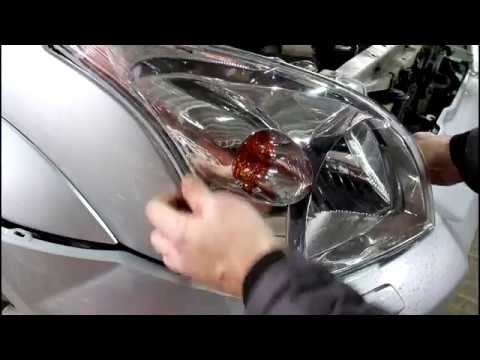 Видео: Замена передних фар  Toyota Land Cruiser Prado 120  2004 года Тойота Ленд крузер прадо