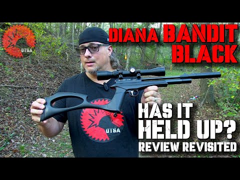 Видео: Diana Bandit Black — пересмотренный обзор
