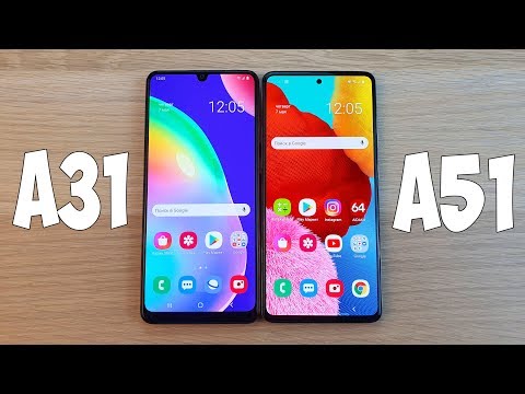 Видео: SAMSUNG GALAXY A31 VS SAMSUNG GALAXY A51 - ЧТО ВЫБРАТЬ? ПОЛНОЕ СРАВНЕНИЕ!