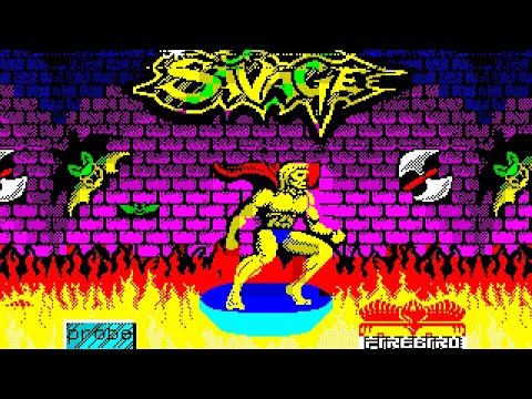 Видео: Savage. ZX Spectrum. Прохождение и разбор