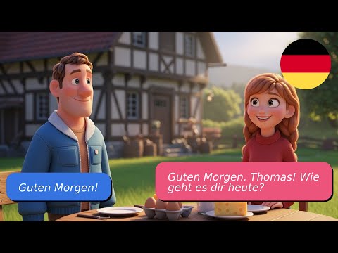 Видео: 5 простых диалогов на немецком языке A1 A2 | На ферме