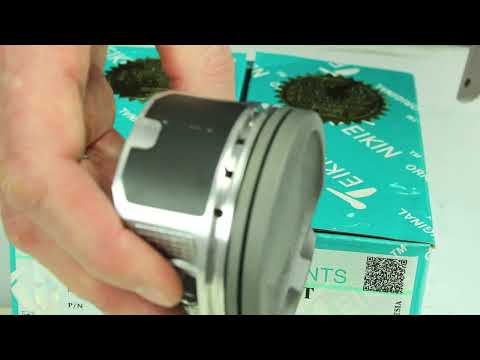 Видео: 1ZZFE (1.8L) Toyota поршни Teikin 46334TD, 46334050 и 46334100