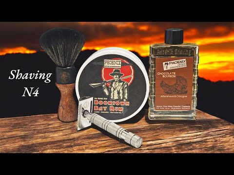 Видео: Бритье N4: Alpha Outlaw Evolution. Пробую лезвие Personna GEM Diamond Platinum.