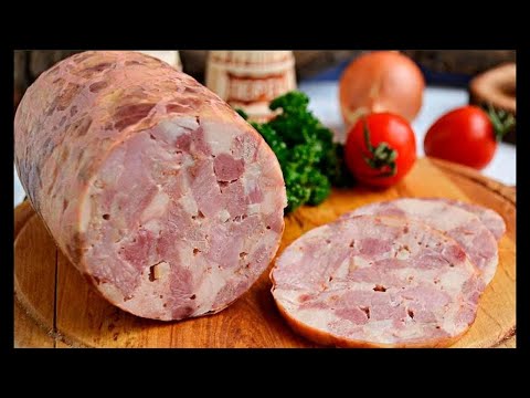 Видео: Куриная Ветчина в Домашних Условиях Вы забудете о колбасе!!! Мясная Закуска за 10 минут