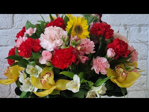 Видео: Форма букета. Для флористов. 