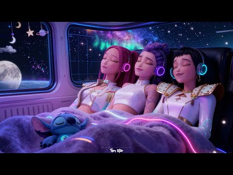 Видео: Засыпайте мгновенно с Руми, Мирой и Зои из Huntrix | Спокойная фортепианная мелодия 💤