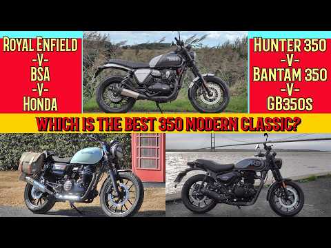 Видео: BSA 350 bantam, Royal Enfield 350 hunter и Honda GB 350 — какой из них лучше?
