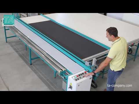 Видео: Стол для резки рулонных штор TA CS 3500 / Table for cutting rolled curtains TA CS 3500